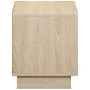 TV-bord 60 x 34.5 x 40 cm Sonoma-eg Konstrueret træ