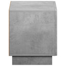 TV-bord 60 x 34.5 x 40 cm Betongrå Konstrueret træ