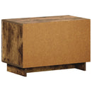 TV-bord 60 x 34.5 x 40 cm Røget eg Konstrueret træ