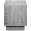 TV-bord 60 x 34.5 x 40 cm Grå Sonoma Konstrueret træ