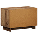TV-bord 60 x 34.5 x 40 cm Gammelt træ Konstrueret træ