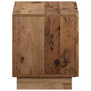 TV-bord 60 x 34.5 x 40 cm Gammelt træ Konstrueret træ
