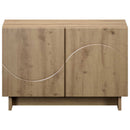 TV-bord 60 x 34.5 x 40 cm Artisan-eg Konstrueret træ