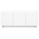 TV-bord 90 x 34.5 x 40 cm Hvid Konstrueret træ