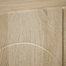 TV-bord 90 x 34.5 x 40 cm Sonoma-eg Konstrueret træ
