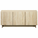 TV-bord 90 x 34.5 x 40 cm Sonoma-eg Konstrueret træ
