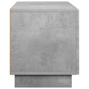TV-bord 90 x 34.5 x 40 cm Betongrå Konstrueret træ