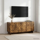 TV-bord 90 x 34.5 x 40 cm Røget eg Konstrueret træ