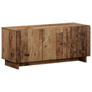 TV-bord 90 x 34.5 x 40 cm Gammelt træ Konstrueret træ