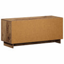 TV-bord 90 x 34.5 x 40 cm Gammelt træ Konstrueret træ