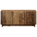 TV-bord 90 x 34.5 x 40 cm Gammelt træ Konstrueret træ