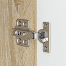 TV-bord 140 x 34.5 x 40 cm Sonoma-eg Konstrueret træ