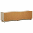 TV-bord 140 x 34.5 x 40 cm Sonoma-eg Konstrueret træ