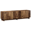 TV-bord 140 x 34.5 x 40 cm Gammelt træ Konstrueret træ