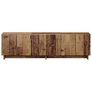 TV-bord 140 x 34.5 x 40 cm Gammelt træ Konstrueret træ