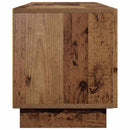 TV-bord 140 x 34.5 x 40 cm Gammelt træ Konstrueret træ