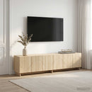 TV-bord 179,5 x 34,5 x 40 cm Sonoma-eg Konstrueret træ