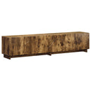 TV-bord 179,5 x 34,5 x 40 cm Røget eg Konstrueret træ