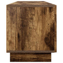 TV-bord 179,5 x 34,5 x 40 cm Røget eg Konstrueret træ