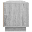 TV-bord 179,5 x 34,5 x 40 cm Grå Sonoma Konstrueret træ