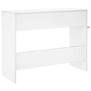 Konsolbord Hvid 96,5 x 38 x 75 cm Konstrueret træ