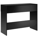 Konsolbord Sort 96,5 x 38 x 75 cm Konstrueret træ