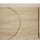 Konsolbord Sonoma-eg 96,5 x 38 x 75 cm Konstrueret træ