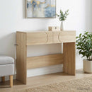 Konsolbord Sonoma-eg 96,5 x 38 x 75 cm Konstrueret træ