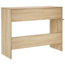 Konsolbord Sonoma-eg 96,5 x 38 x 75 cm Konstrueret træ