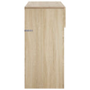 Konsolbord Sonoma-eg 96,5 x 38 x 75 cm Konstrueret træ