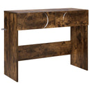Konsolbord Røget eg 96,5 x 38 x 75 cm Konstrueret træ