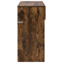 Konsolbord Røget eg 96,5 x 38 x 75 cm Konstrueret træ