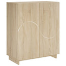 Skoskab 73 x 38 x 87,5 cm Konstrueret træ Sonoma-eg