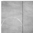 Skoskab 73 x 38 x 87,5 cm Konstrueret træ Betongrå