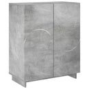Skoskab 73 x 38 x 87,5 cm Konstrueret træ Betongrå