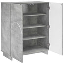 Skoskab 73 x 38 x 87,5 cm Konstrueret træ Betongrå