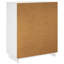 Skoskab 73 x 38 x 87,5 cm Konstrueret træ Hvid højglans