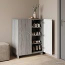 Skoskab 73 x 38 x 87,5 cm Konstrueret træ Grå Sonoma