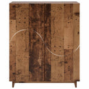 Skoskab 73 x 38 x 87,5 cm Konstrueret træ Gammelt træ