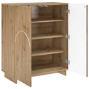 Skoskab 73 x 38 x 87,5 cm Konstrueret træ Artisan-eg