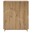 Skoskab 73 x 38 x 87,5 cm Konstrueret træ Artisan-eg