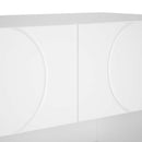 Skoskab 73 x 38 x 87,5 cm Konstrueret træ Hvid