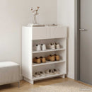 Skoskab 73 x 38 x 87,5 cm Konstrueret træ Hvid