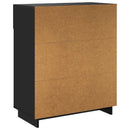 Skoskab 73 x 38 x 87,5 cm Konstrueret træ Sort