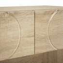 Skoskab 73 x 38 x 87,5 cm Konstrueret træ Sonoma-eg