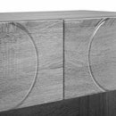 Skoskab 73 x 38 x 87,5 cm Konstrueret træ Grå Sonoma