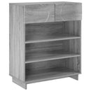 Skoskab 73 x 38 x 87,5 cm Konstrueret træ Grå Sonoma