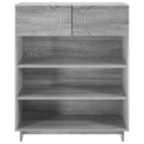 Skoskab 73 x 38 x 87,5 cm Konstrueret træ Grå Sonoma