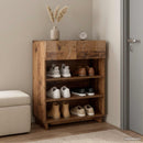Skoskab 73 x 38 x 87,5 cm Konstrueret træ Gammelt træ