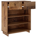 Skoskab 73 x 38 x 87,5 cm Konstrueret træ Gammelt træ